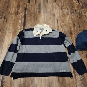 Eddie Bauer Rugby Polo Shirt